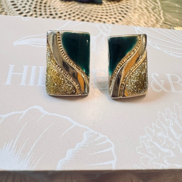 Lot of vintage pierced earrings and pins - Picture 3 of 12